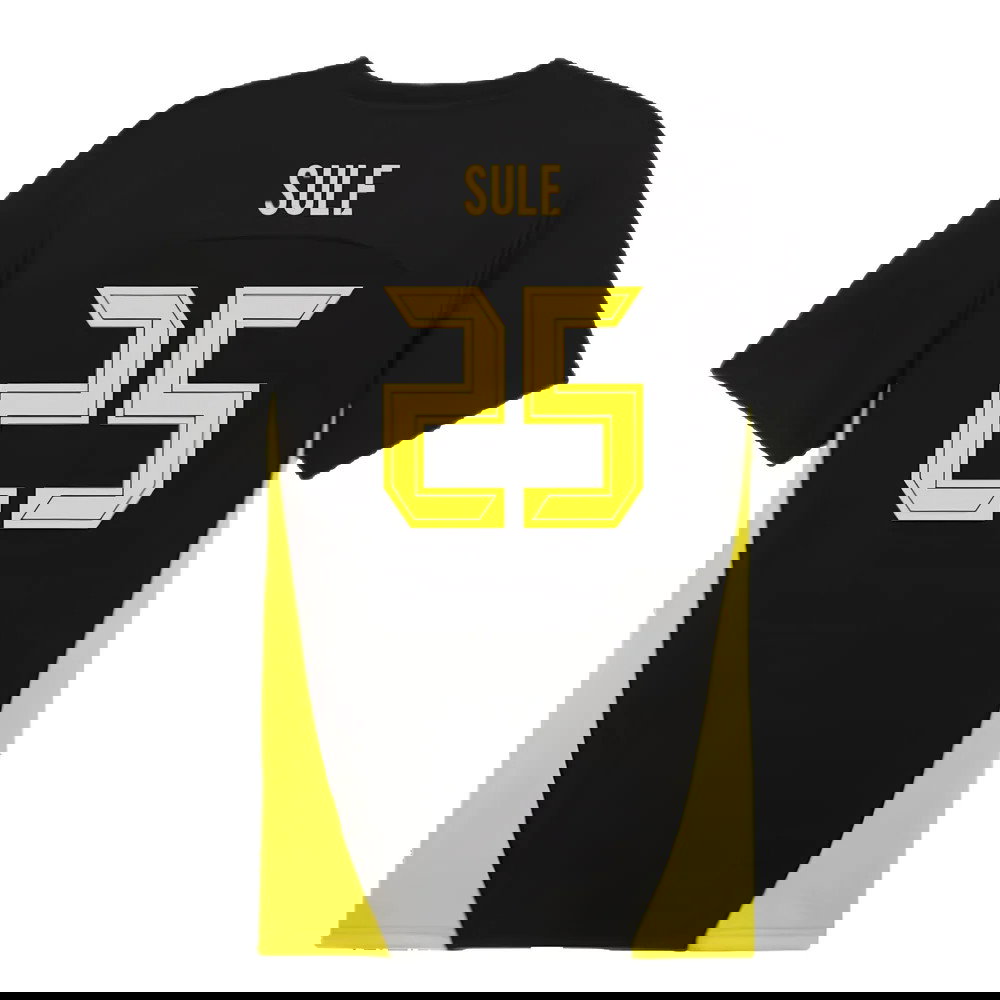 2024-2025 Borussia Dortmund Training Shirt (Black) (Sule 25)