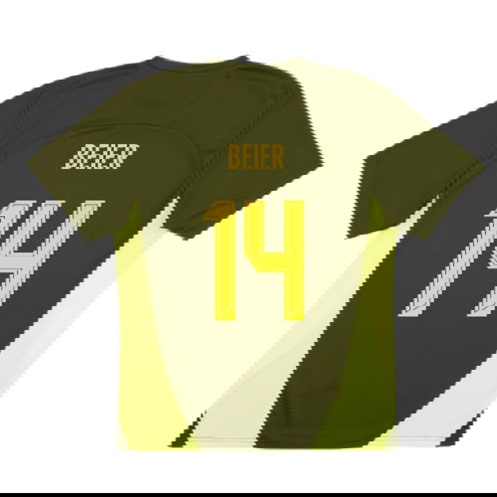 2024-2025 Borussia Dortmund Training Shirt (Myrtle) (Beier 14)
