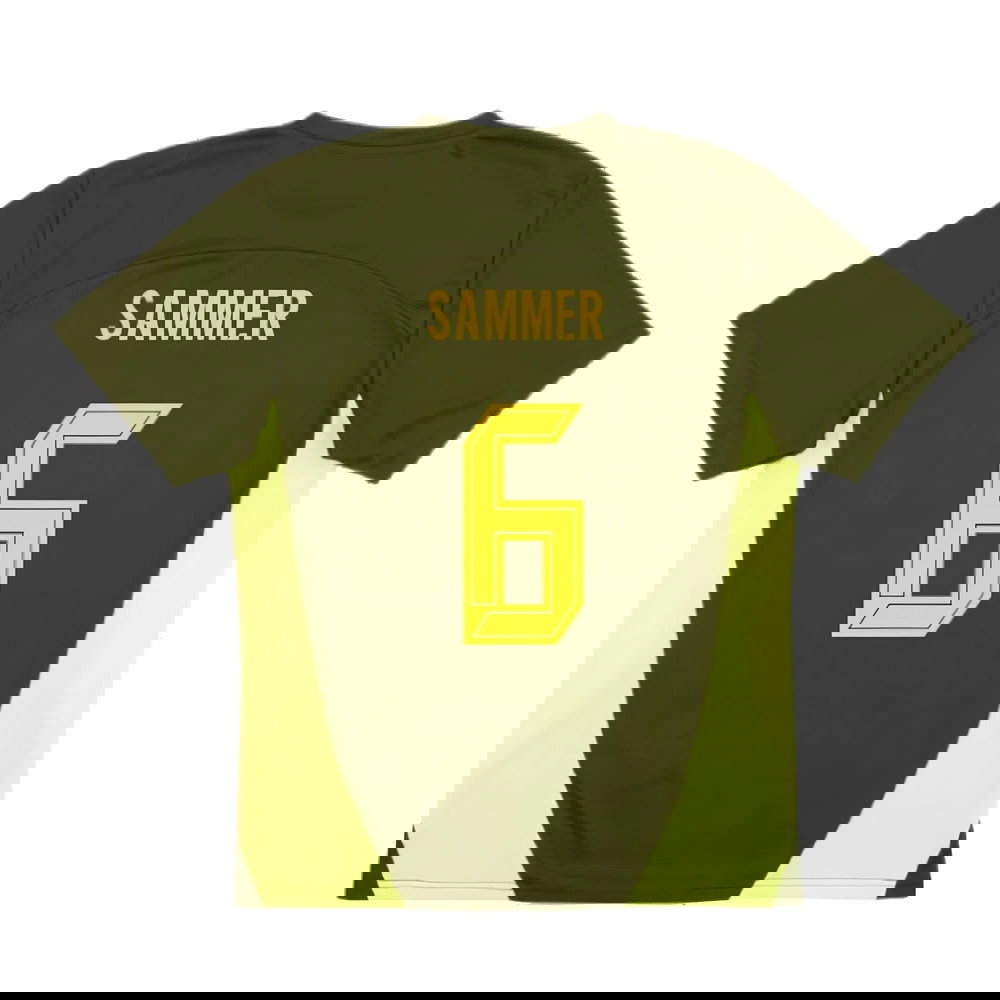 2024-2025 Borussia Dortmund Training Shirt (Myrtle) (Sammer 6)