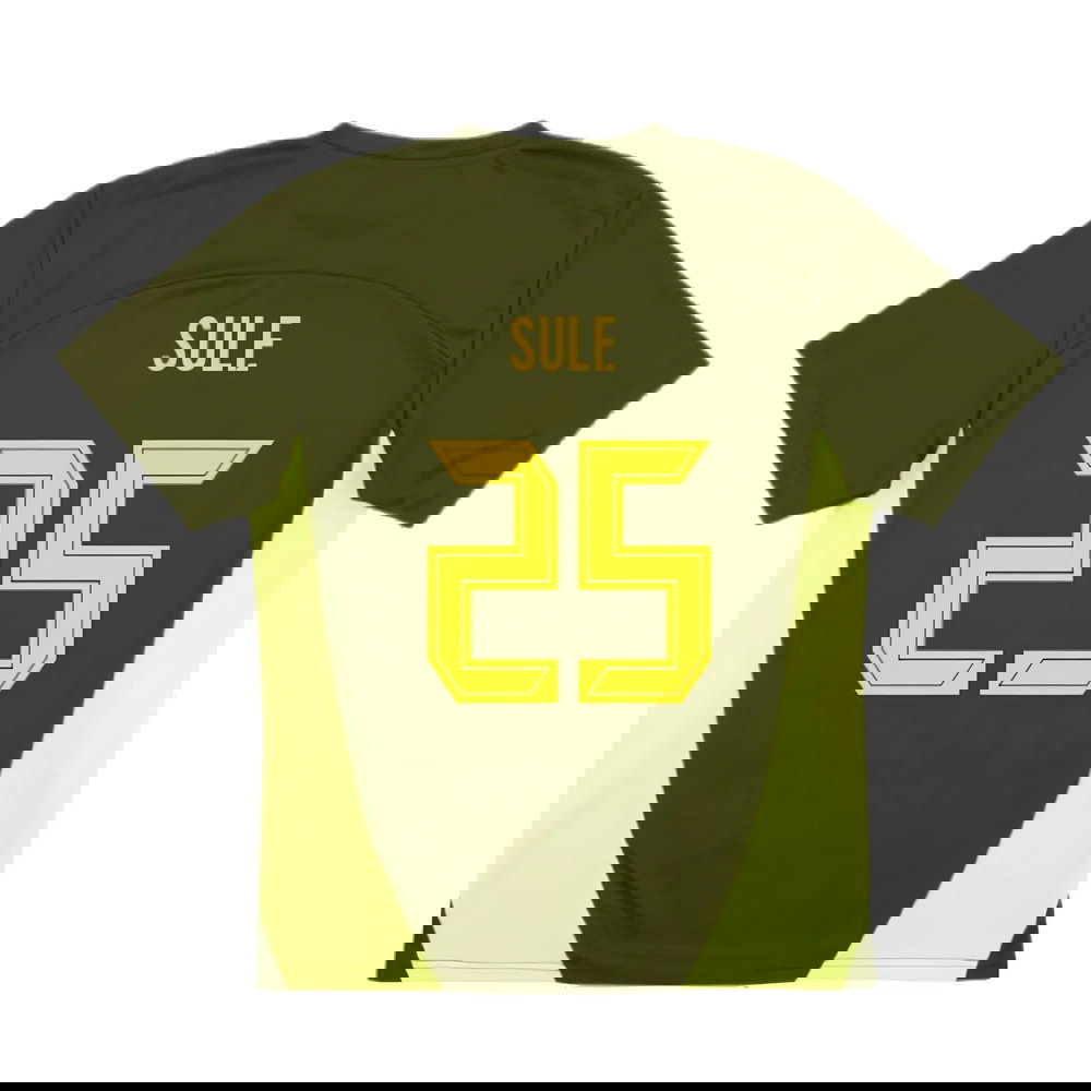 2024-2025 Borussia Dortmund Training Shirt (Myrtle) (Sule 25)