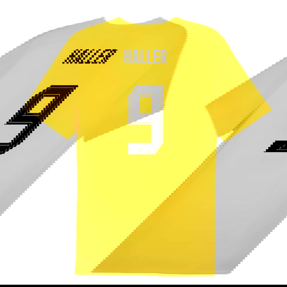 2024-2025 Borussia Dortmund Training Shirt (Yellow) (Haller 9)