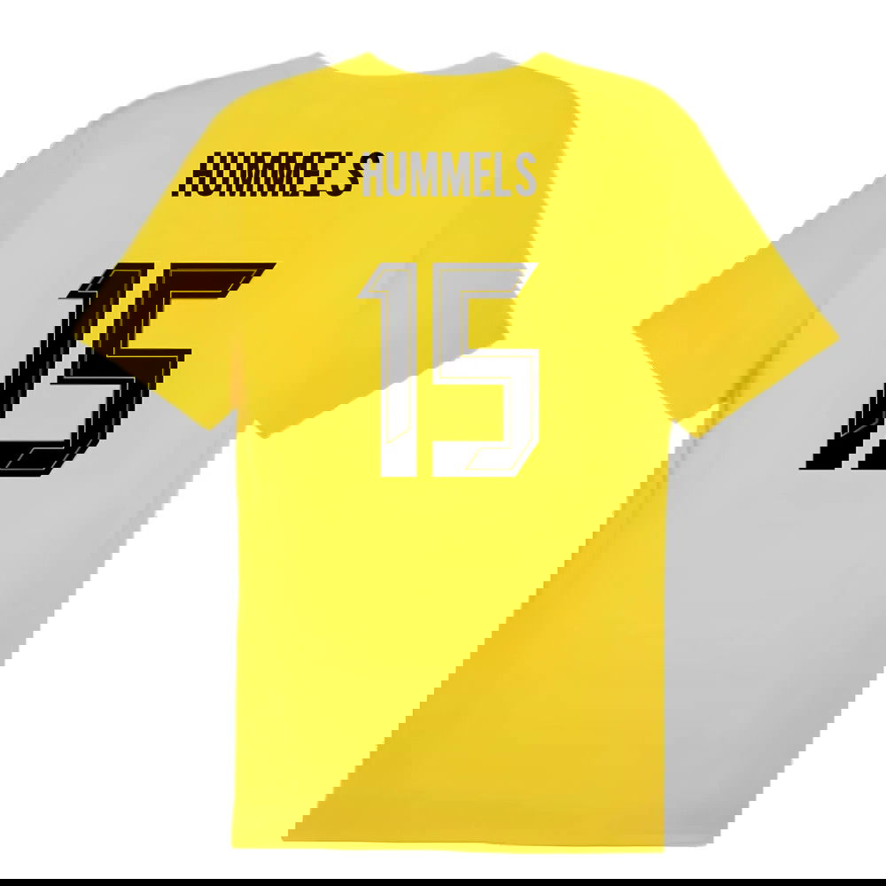 2024-2025 Borussia Dortmund Training Shirt (Yellow) (Hummels 15)