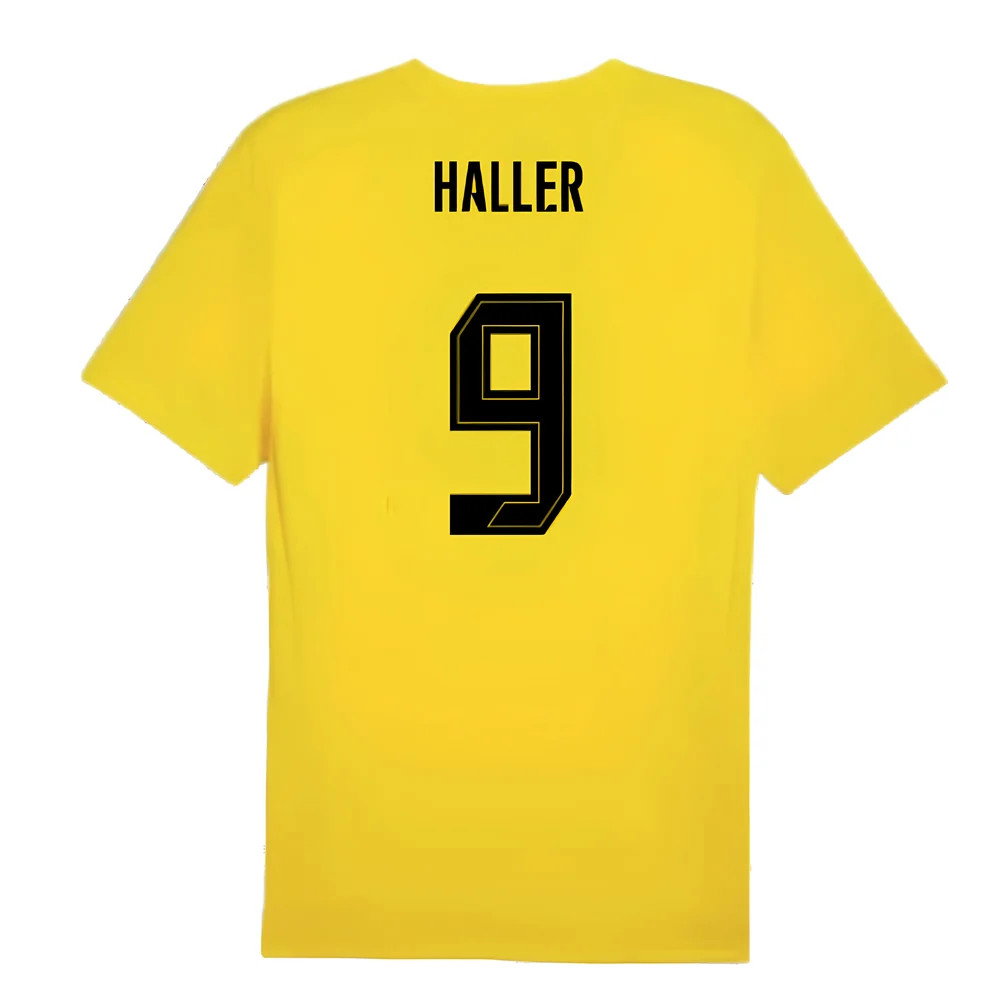 2024-2025 Borussia Dortmund Training Shirt (Yellow) - Kids (Haller 9)