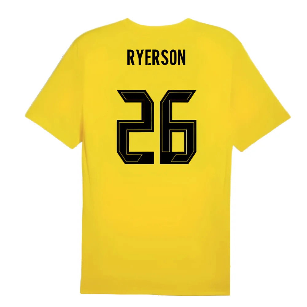 2024-2025 Borussia Dortmund Training Shirt (Yellow) - Kids (Ryerson 26)