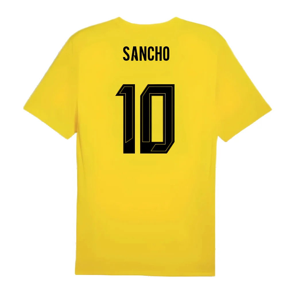 2024-2025 Borussia Dortmund Training Shirt (Yellow) - Kids (Sancho 10)