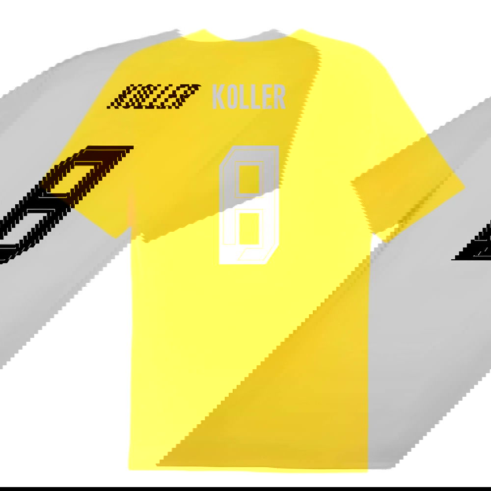 2024-2025 Borussia Dortmund Training Shirt (Yellow) (Koller 8)