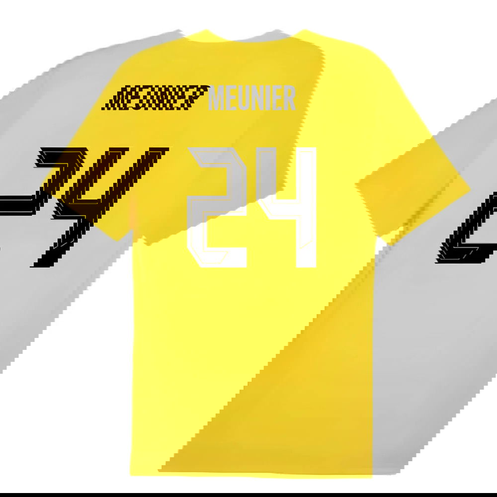 2024-2025 Borussia Dortmund Training Shirt (Yellow) (Meunier 24)