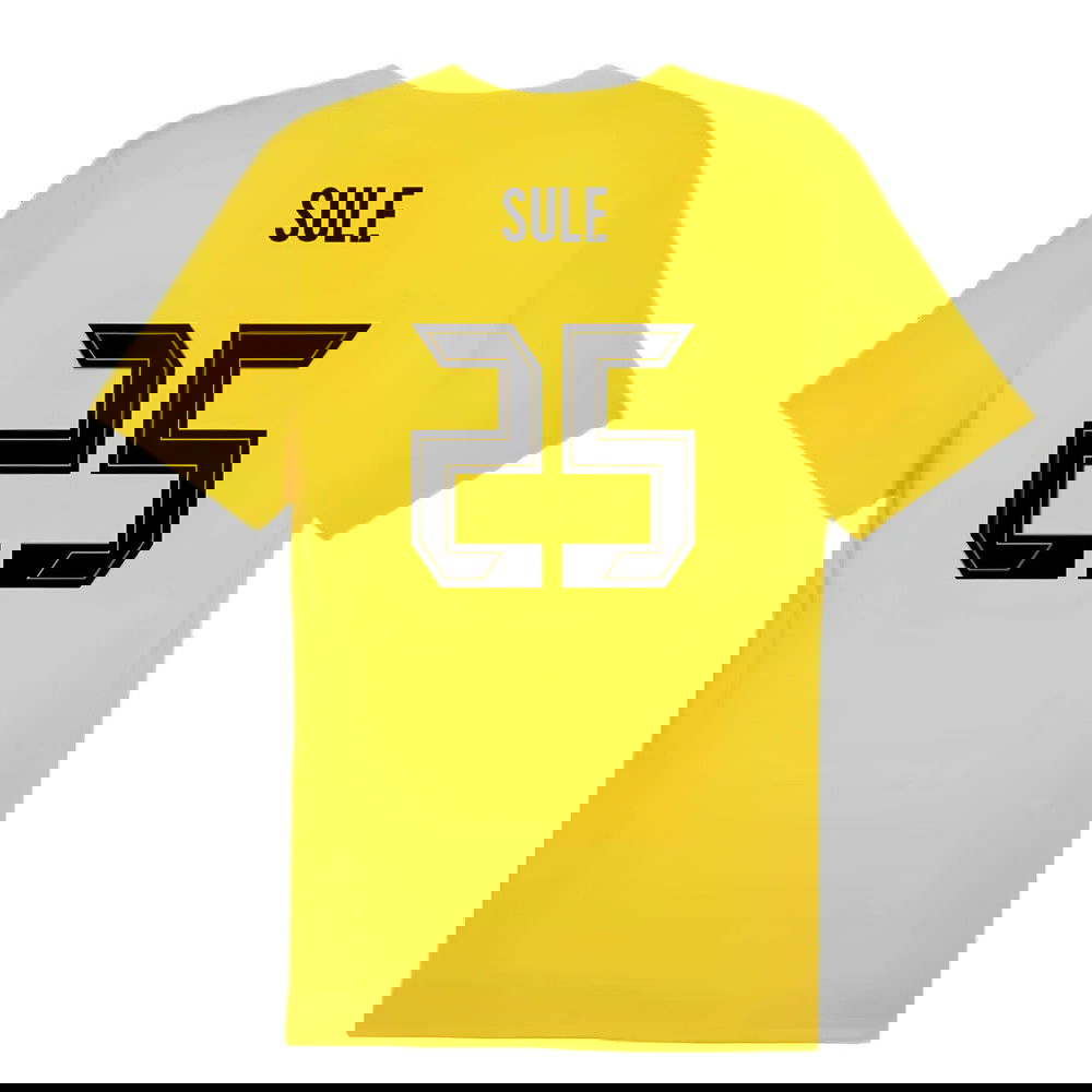 2024-2025 Borussia Dortmund Training Shirt (Yellow) (Sule 25)