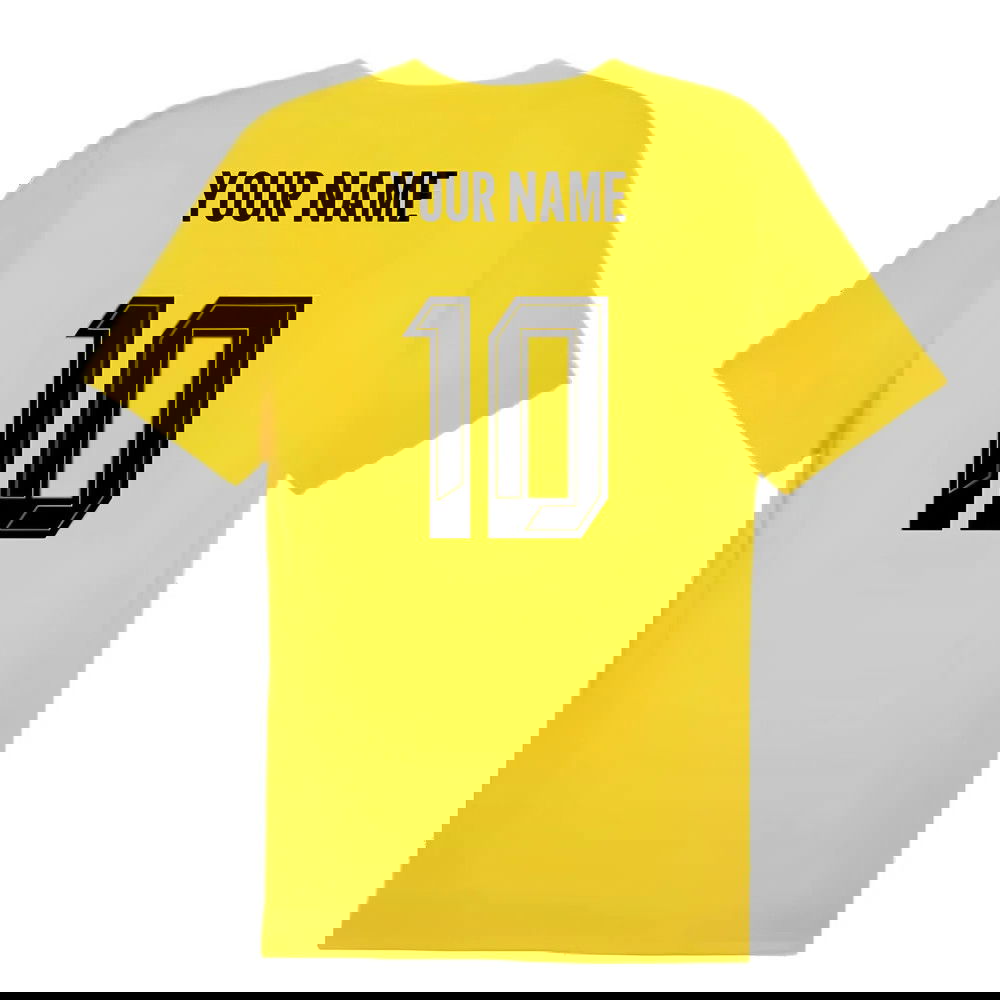 2024-2025 Borussia Dortmund Training Shirt (Yellow) (Your Name)