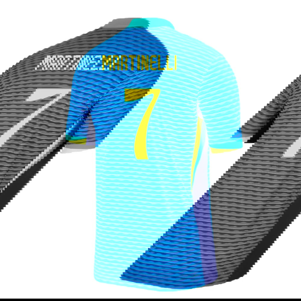 2024-2025 Brazil Away Dri-Fit ADV Match Shirt (Martinelli 7)