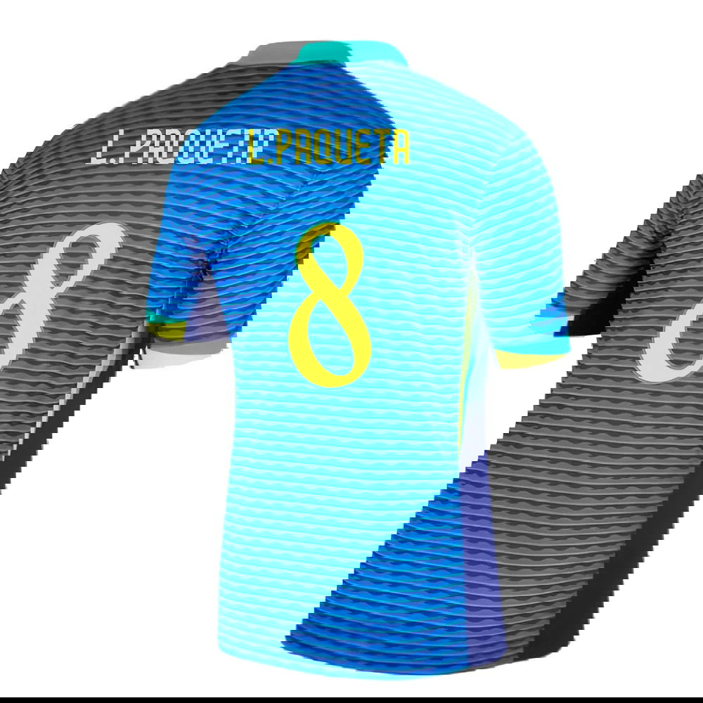 2024-2025 Brazil Away Shirt (L.Paqueta 8)