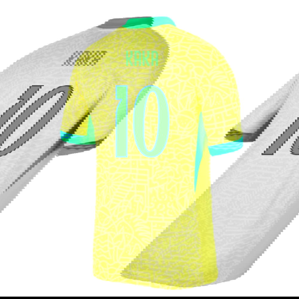2024-2025 Brazil Home Shirt (Kaka 10)