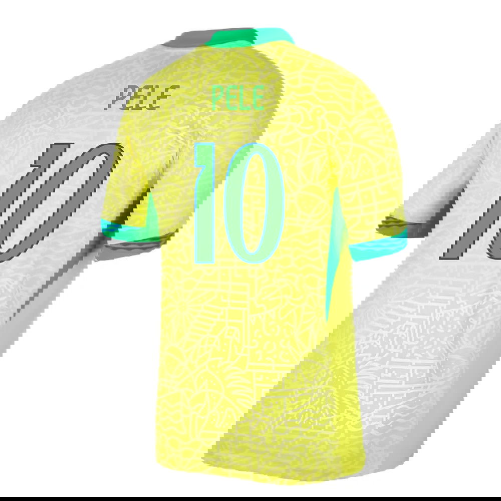 2024-2025 Brazil Home Shirt (Pele 10)