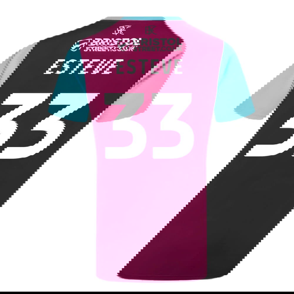 2024-2025 Burnley Home Shirt (Esteve 33)