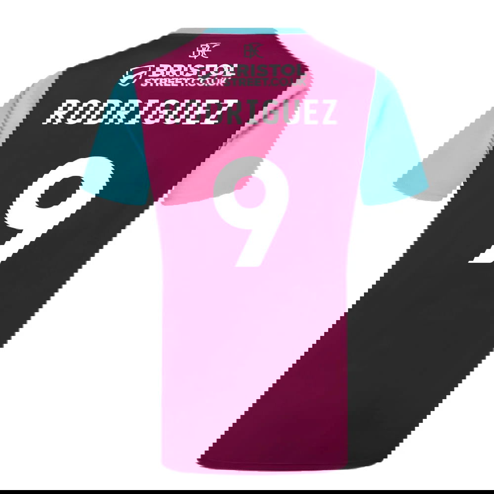2024-2025 Burnley Home Shirt (Rodriguez 9)