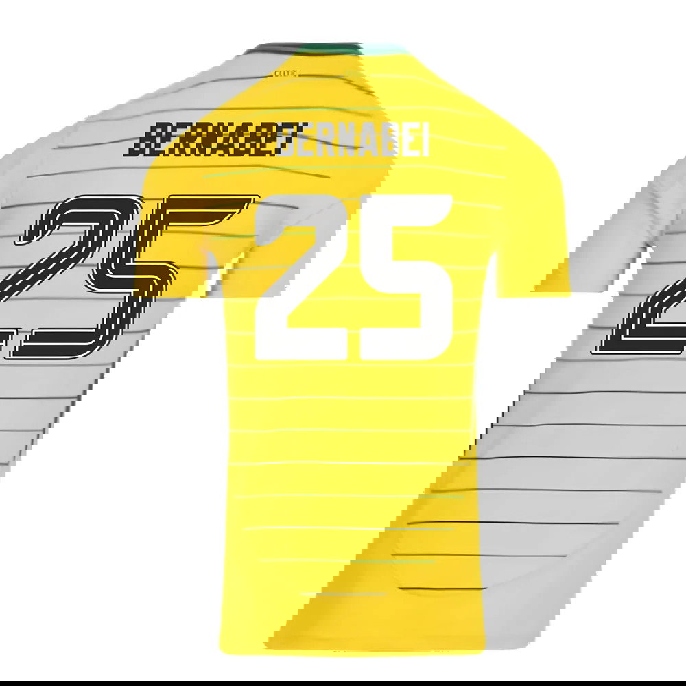 2024-2025 Celtic Away Shirt (No Sponsor) (Bernabei 25)