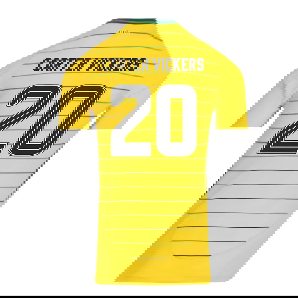 2024-2025 Celtic Away Shirt (No Sponsor) (Carter Vickers 20)