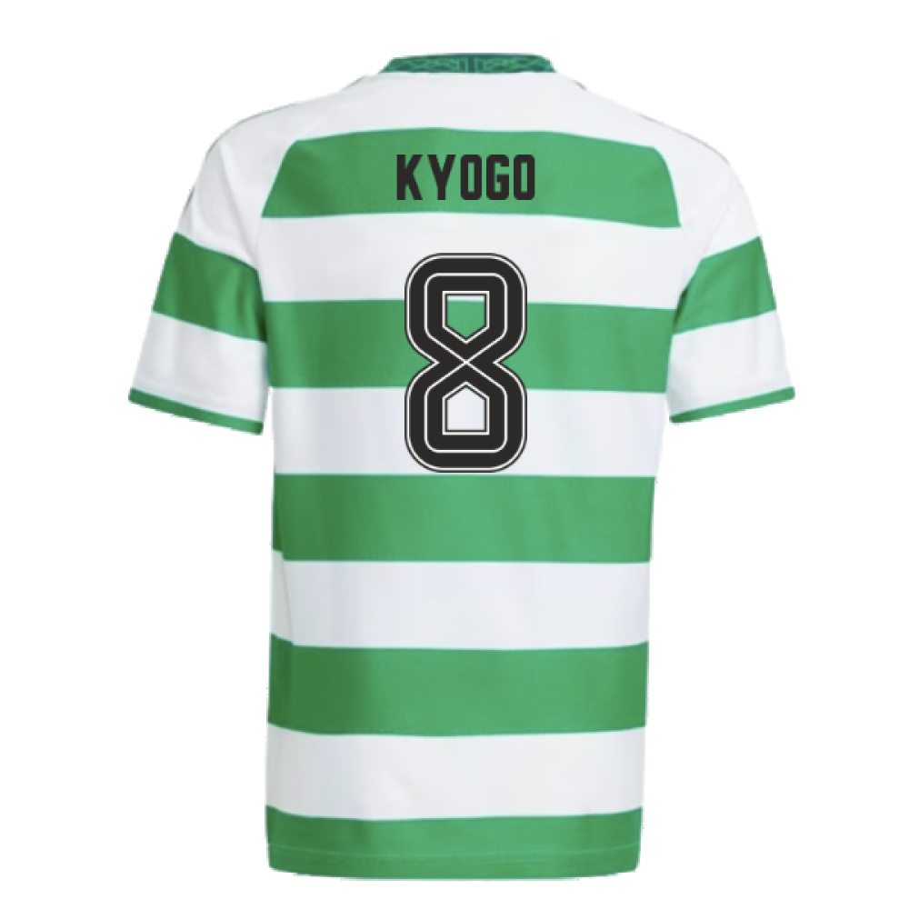 2024-2025 Celtic Home Shirt (Kids) (Kyogo 8)