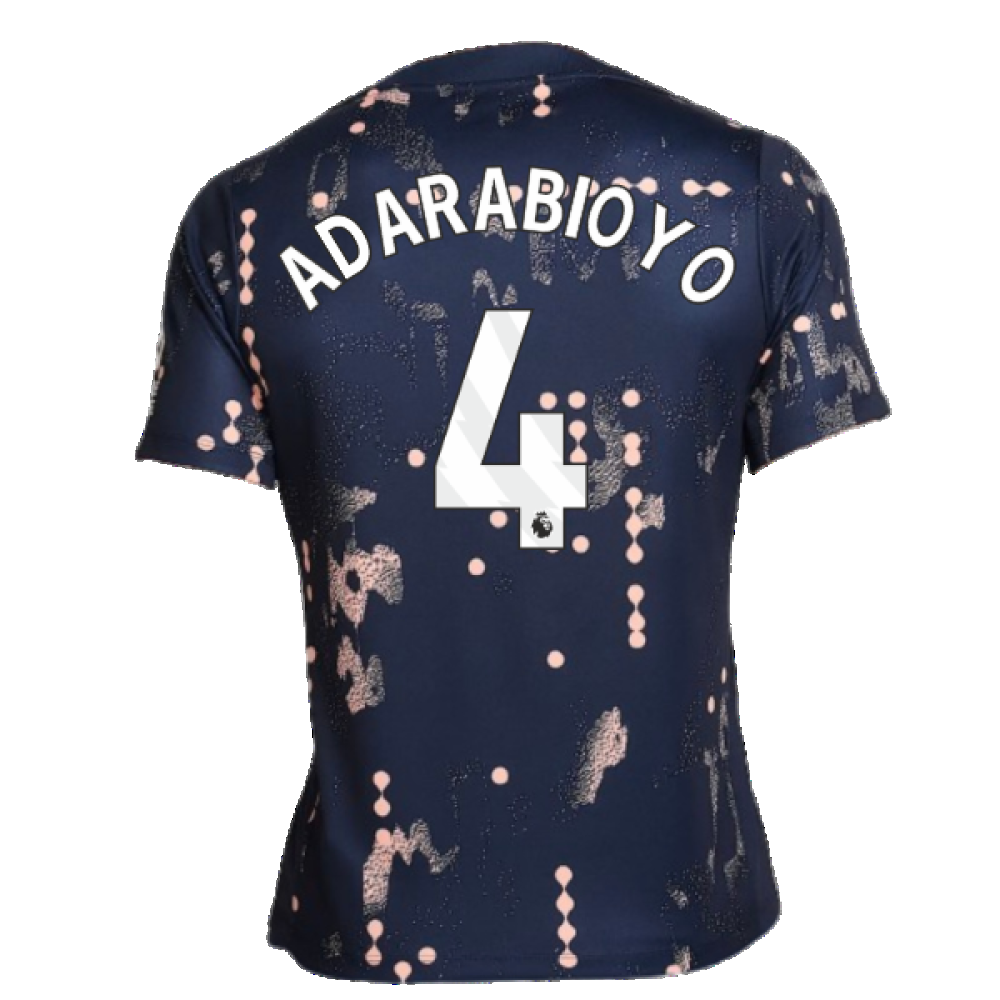 2024-2025 Chelsea Academy Pro Pre-Match Shirt (Obsidian) (Adarabioyo 4)