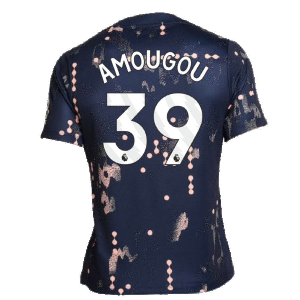 2024-2025 Chelsea Academy Pro Pre-Match Shirt (Obsidian) (Amougou 39)