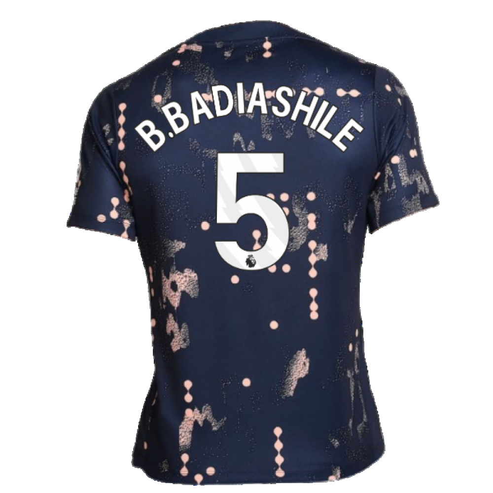 2024-2025 Chelsea Academy Pro Pre-Match Shirt (Obsidian) (B.Badiashile 5)