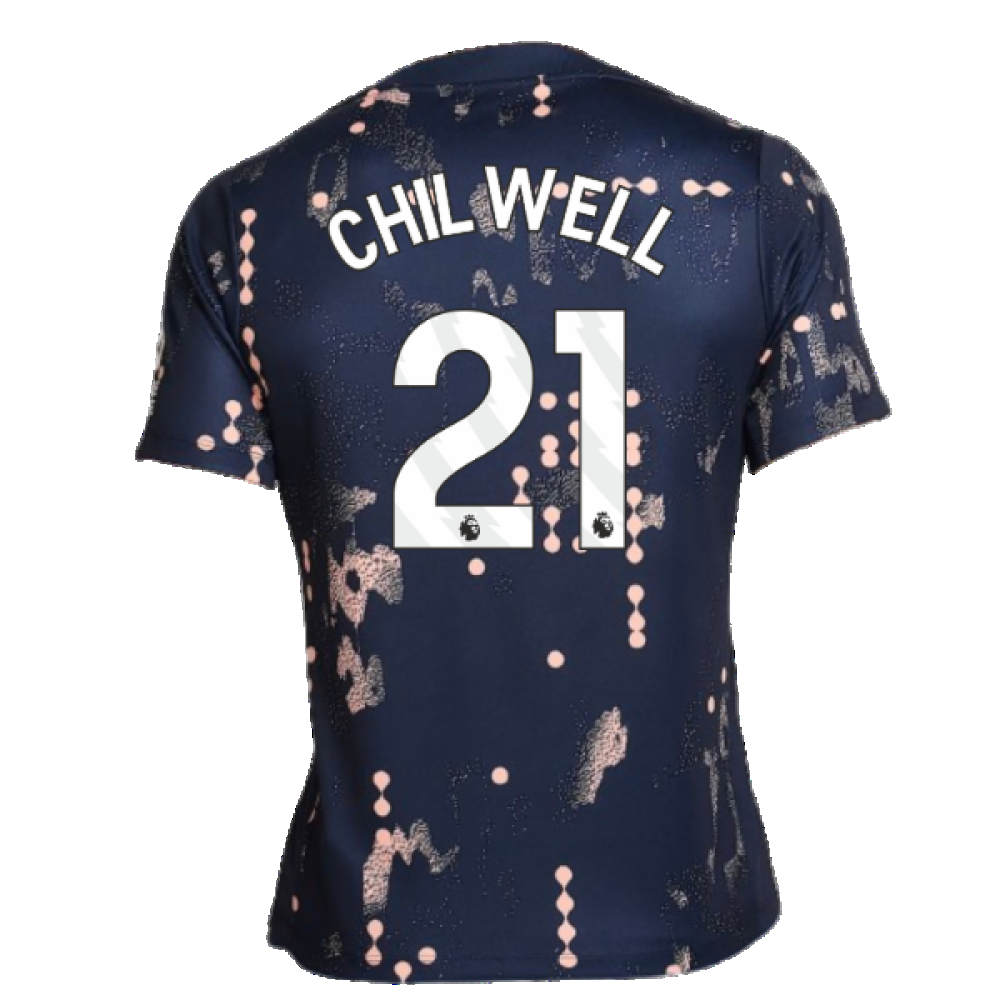 2024-2025 Chelsea Academy Pro Pre-Match Shirt (Obsidian) (Chilwell 21)