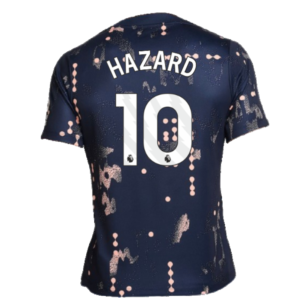 2024-2025 Chelsea Academy Pro Pre-Match Shirt (Obsidian) (Hazard 10)