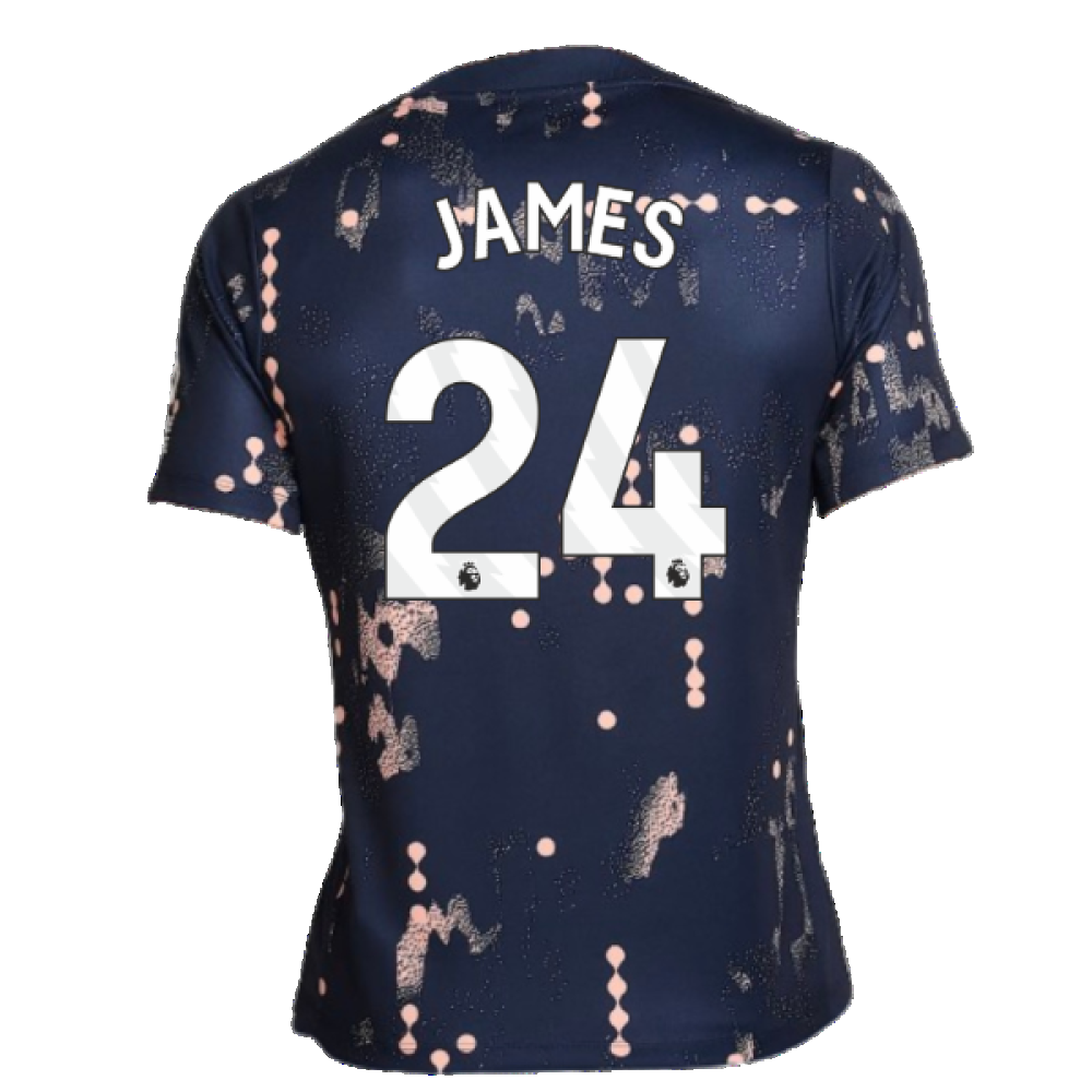 2024-2025 Chelsea Academy Pro Pre-Match Shirt (Obsidian) (James 24)