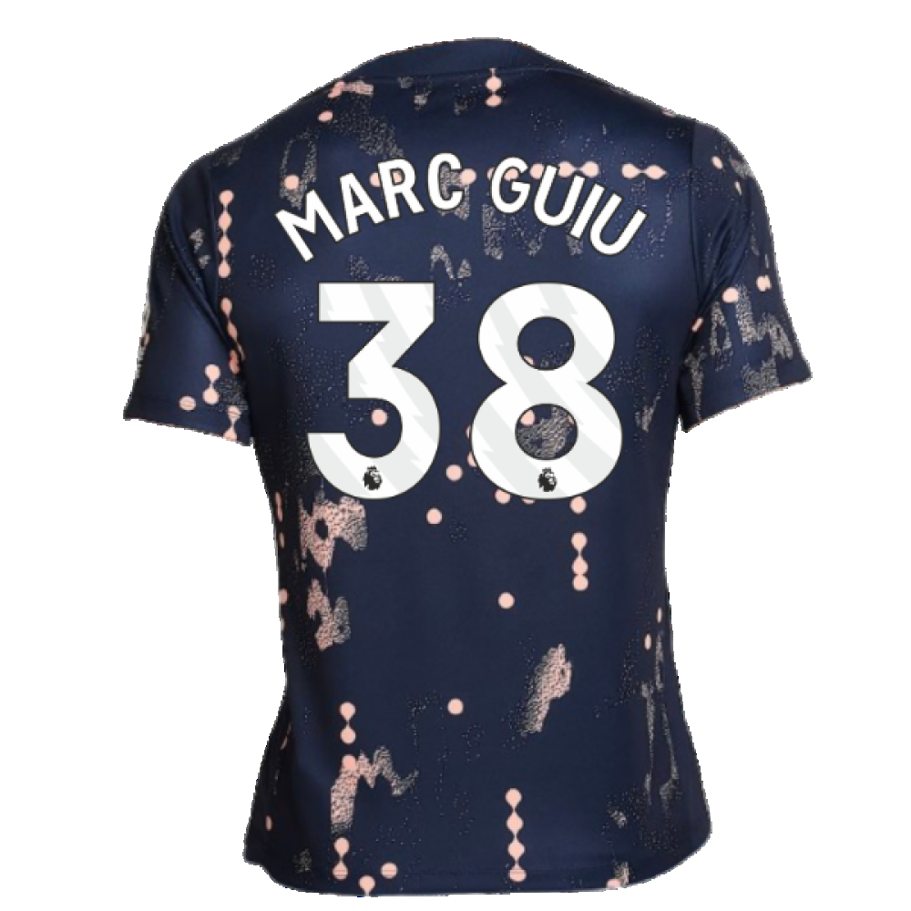 2024-2025 Chelsea Academy Pro Pre-Match Shirt (Obsidian) (Marc Guiu 38)