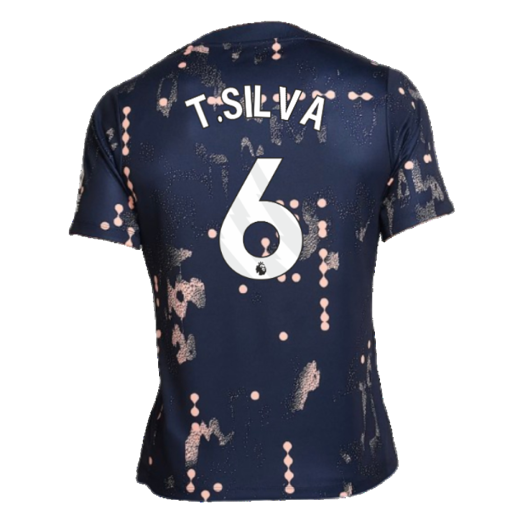 2024-2025 Chelsea Academy Pro Pre-Match Shirt (Obsidian) (T.Silva 6)