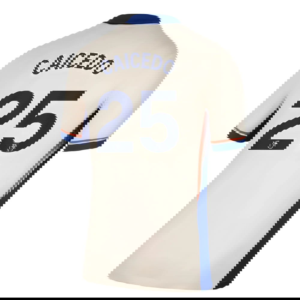 2024-2025 Chelsea Away Shirt (Caicedo 25)