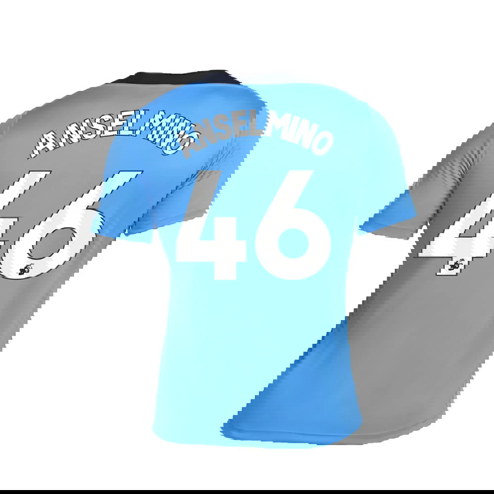 2024-2025 Chelsea Strike Dri-FIT Knit Shirt (Light Photo Blue) (Anselmino 46)