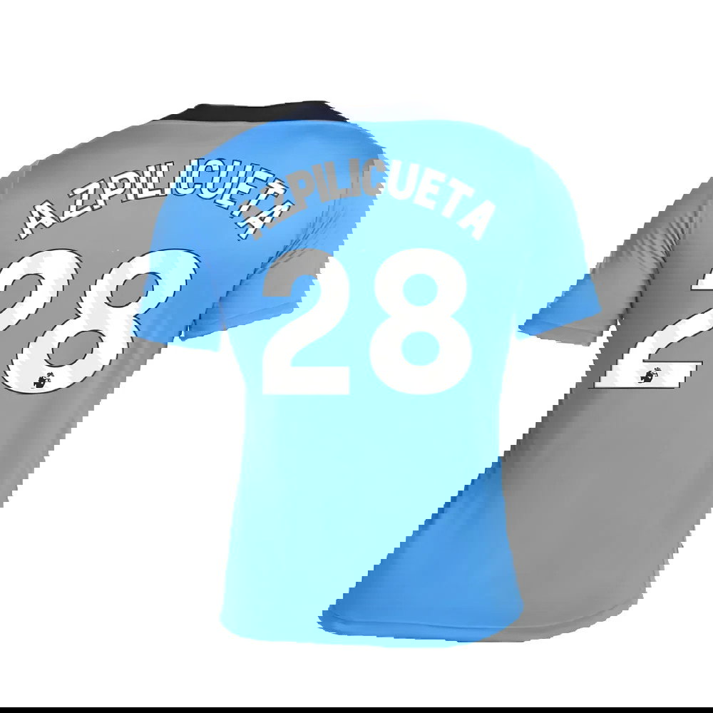 2024-2025 Chelsea Strike Dri-FIT Knit Shirt (Light Photo Blue) (Azpilicueta 28)