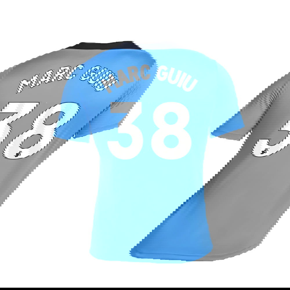 2024-2025 Chelsea Strike Dri-FIT Knit Shirt (Light Photo Blue) (Marc Guiu 38)