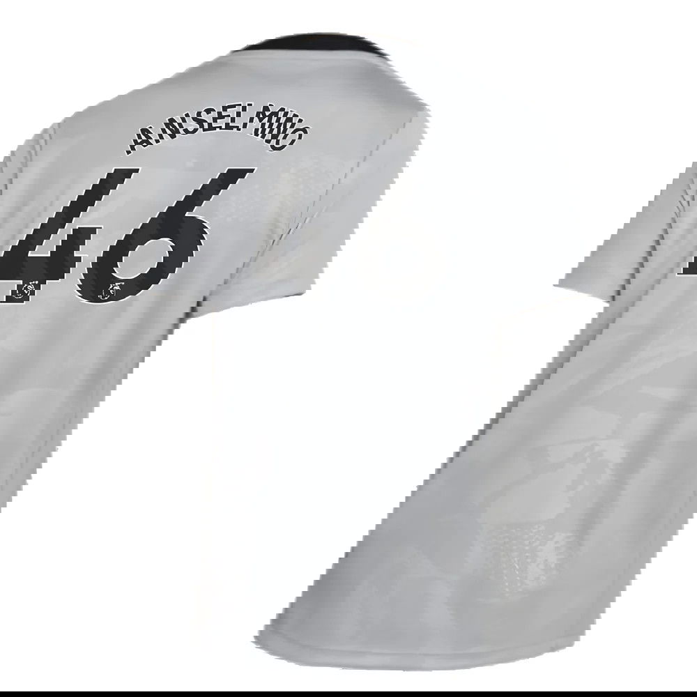 2024-2025 Chelsea Third Academy Pre-Match Shirt (Grey) - Kids (Anselmino 46)