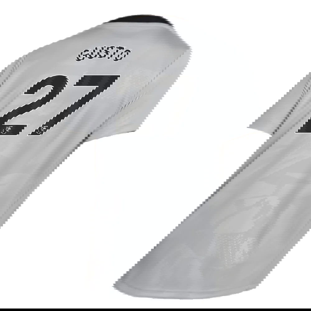 2024-2025 Chelsea Third Academy Pre-Match Shirt (Grey) - Kids (Gusto 27)