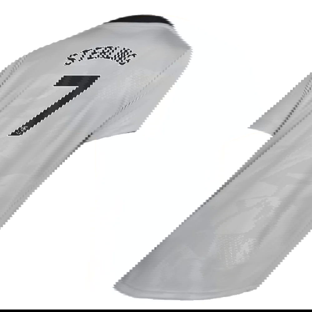 2024-2025 Chelsea Third Academy Pre-Match Shirt (Grey) - Kids (Sterling 7)