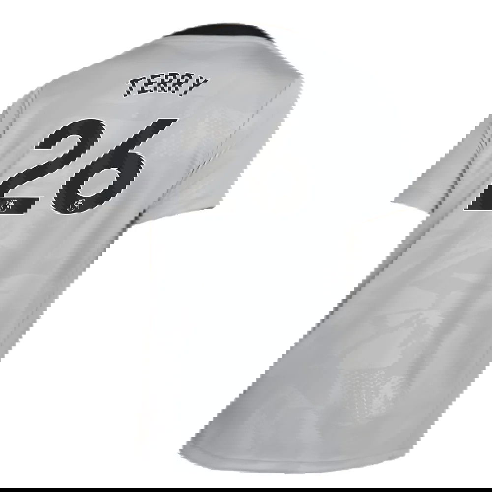 2024-2025 Chelsea Third Academy Pre-Match Shirt (Grey) - Kids (Terry 26)