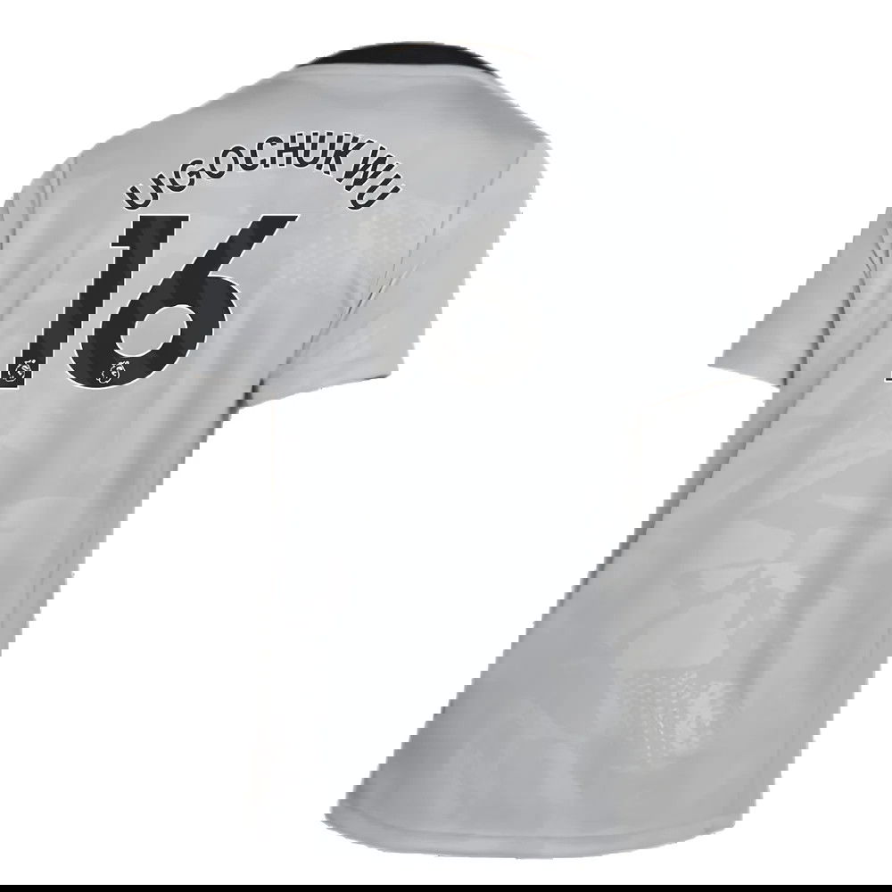 2024-2025 Chelsea Third Academy Pre-Match Shirt (Grey) - Kids (Ugochukwu 16)