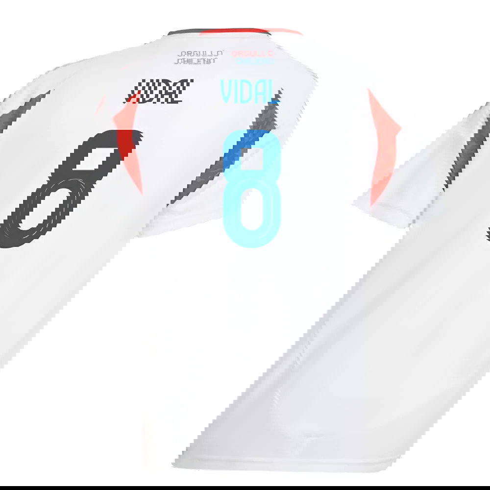 2024-2025 Chile Away Shirt (Kids) (VIDAL 8)