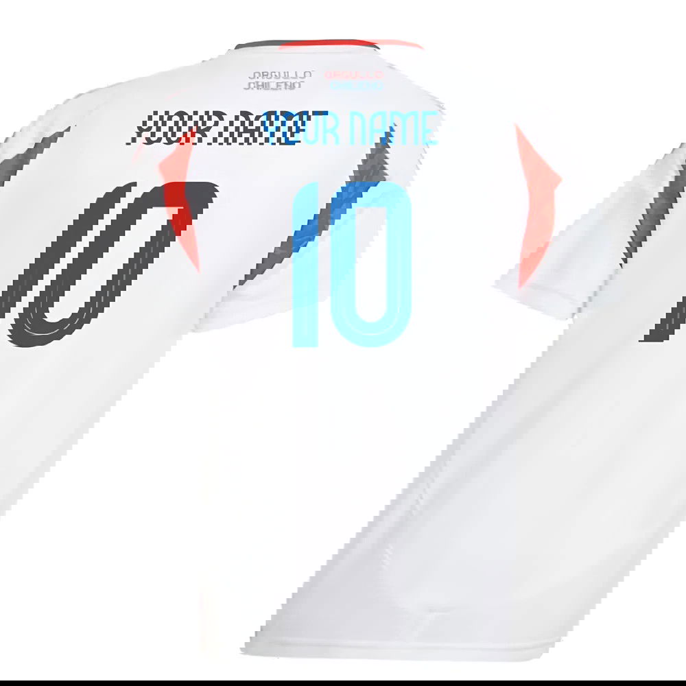 2024-2025 Chile Away Shirt (Kids) (Your Name)