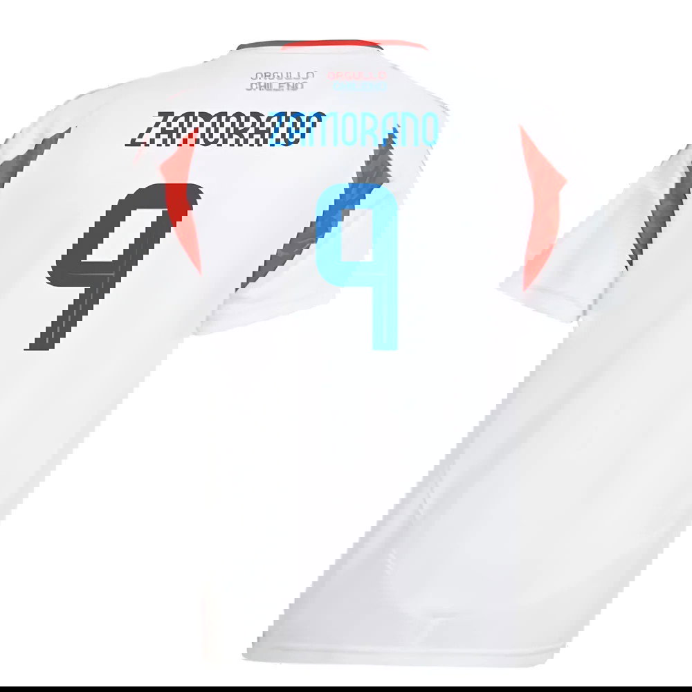 2024-2025 Chile Away Shirt (Kids) (ZAMORANO 9)