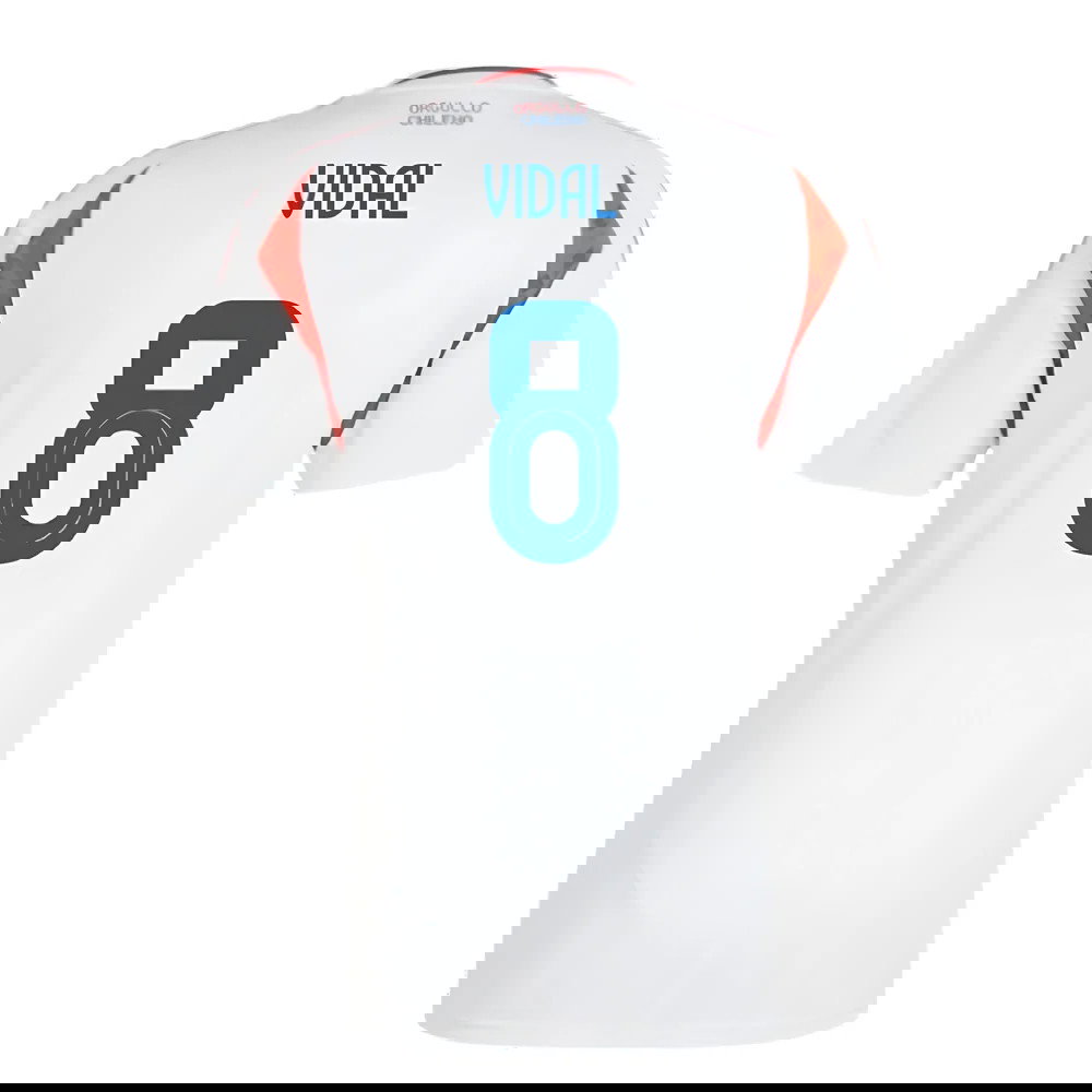 2024-2025 Chile Away Shirt (VIDAL 8)