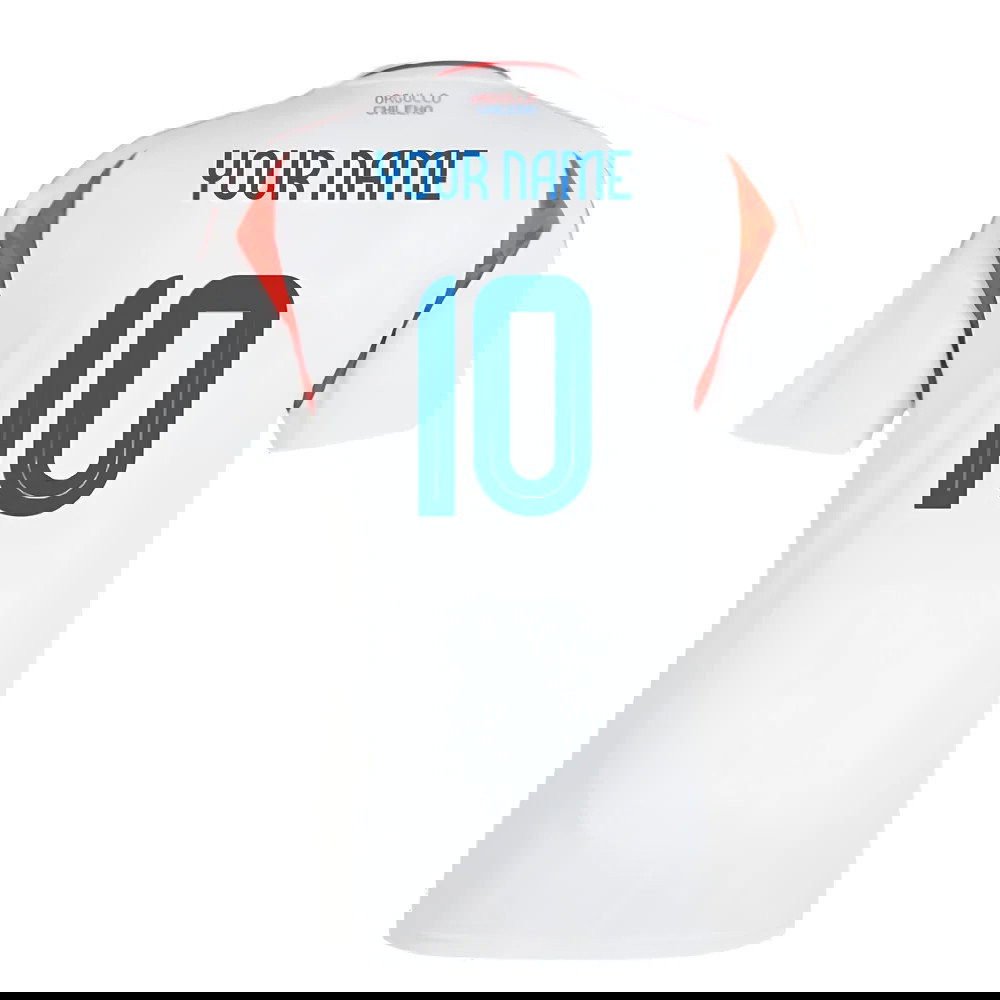 2024-2025 Chile Away Shirt (Your Name)