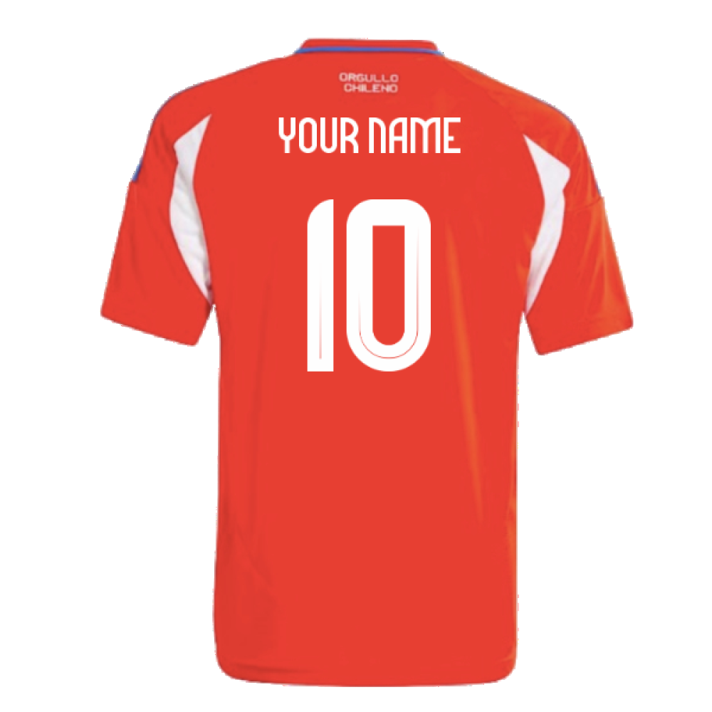 2024-2025 Chile Home Shirt (Kids) (Your Name)
