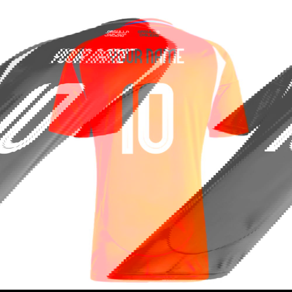 2024-2025 Chile Home Shirt (Your Name)