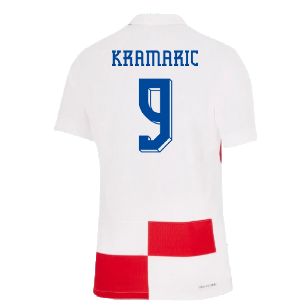 2024-2025 Croatia Home Dri-Fit ADV Authentic Shirt (Kramaric 9)