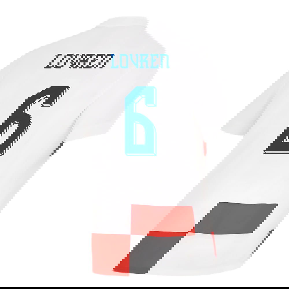 2024-2025 Croatia Home Shirt (Lovren 6)