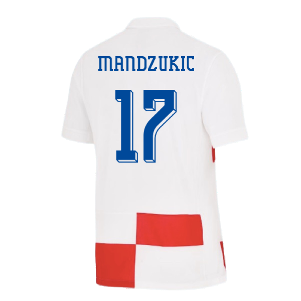 2024-2025 Croatia Home Shirt (Mandzukic 17)