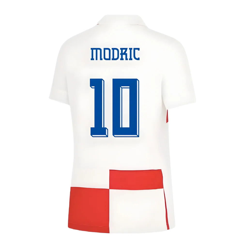 2024-2025 Croatia Home Shirt (Womens) (Modric 10)